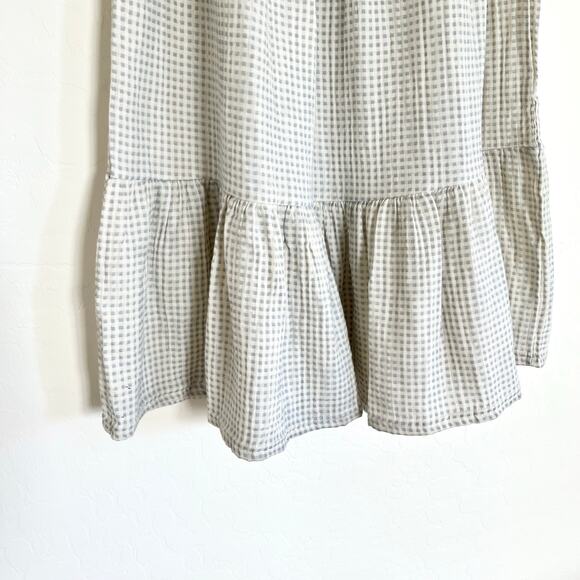 Nothing Fits But Sakura Midi Dress Sage Gingham M NWT Maternity Friendly - Picture 7 of 8
